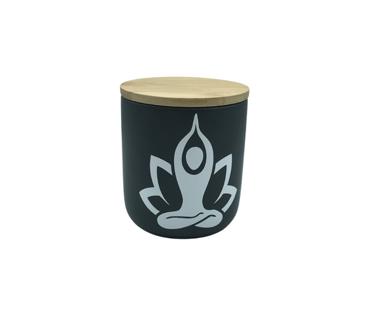 White Sage and Lavender Soy Candle – 8.5 oz Ceramic Jar