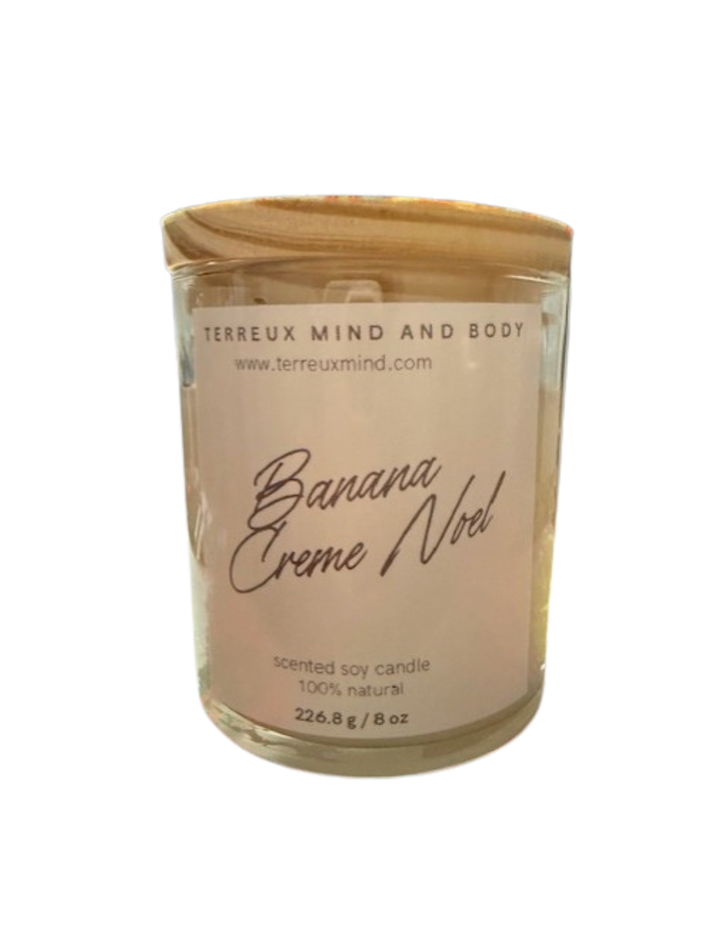Banana Crème Noel – Holiday Soy Candle (8.5 oz