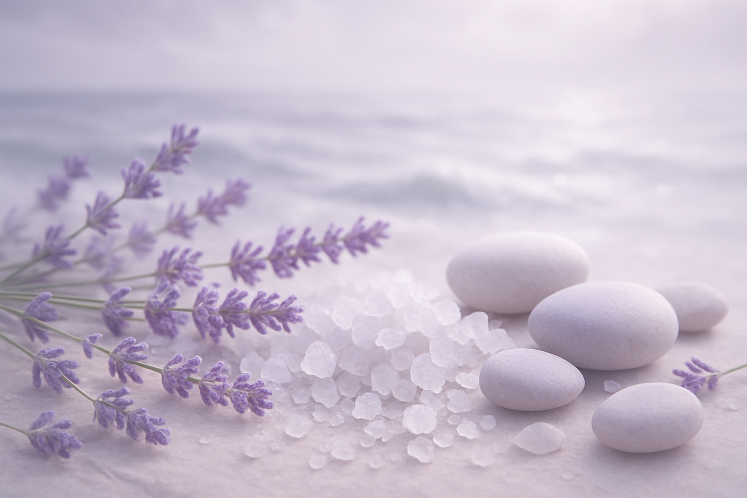 lavender and sea minerals scent